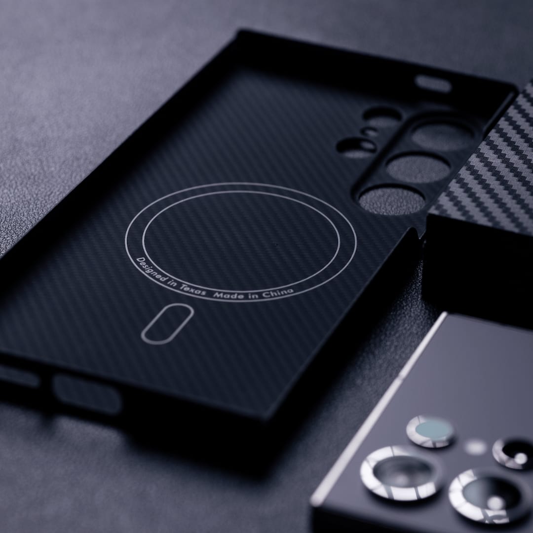 Super Thin Galaxy S25 Ultra Case | 600D Aramid Fiber | Qi2 and MagSafe