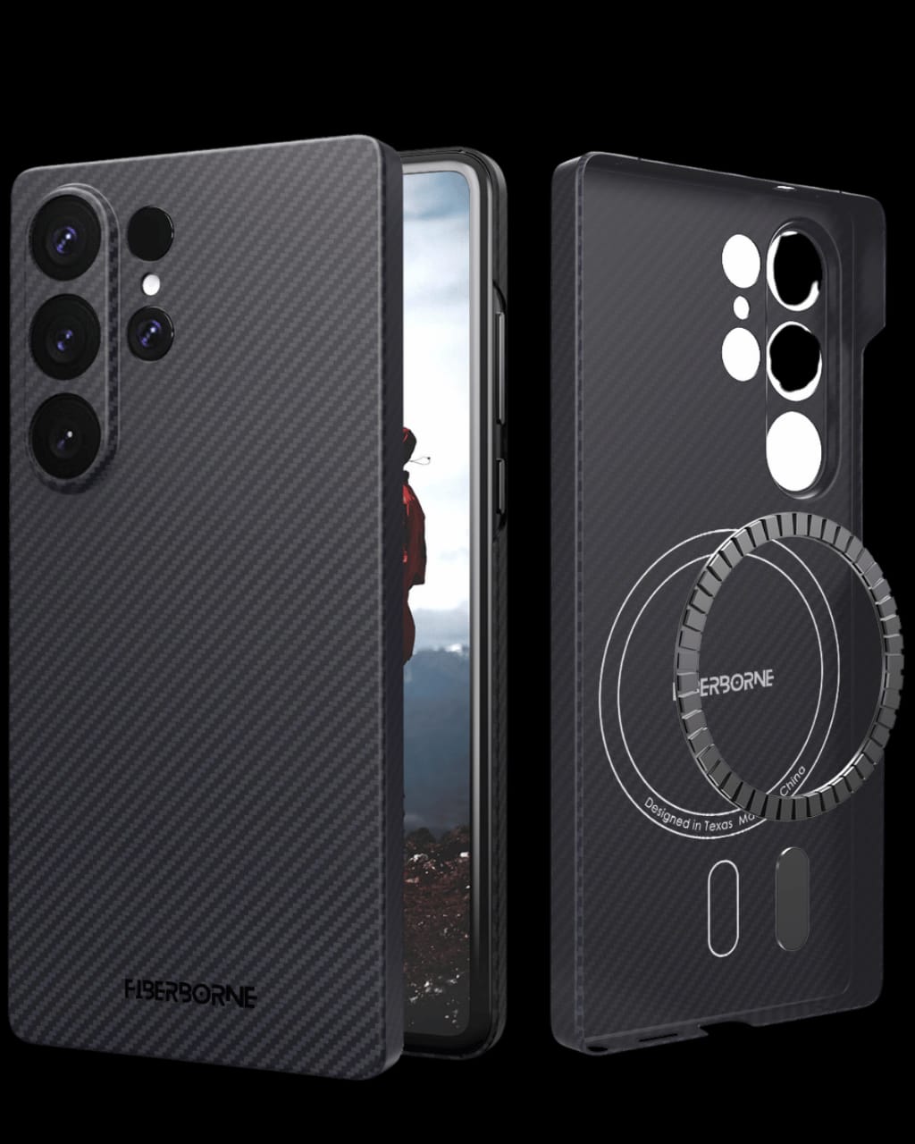 Super Thin Galaxy S25 Ultra Case | 600D Aramid Fiber | Qi2 and MagSafe