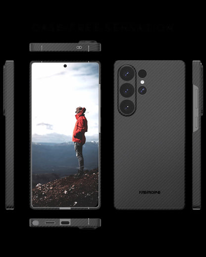 Super Thin Galaxy S25 Ultra Case | 600D Aramid Fiber | Qi2 and MagSafe