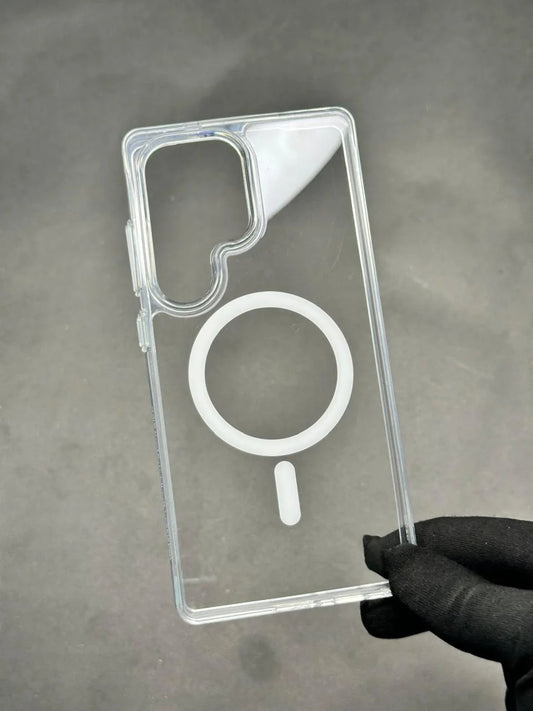 Magsafe Spigen Crystal Clear Case for Samsung Galaxy S25 Ultra | Galaxy S25 Ultra Covers | S25 Ultra Cases