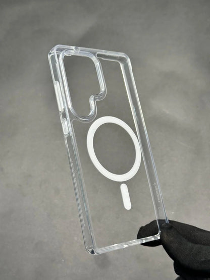 Magsafe Spigen Crystal Clear Case for Samsung Galaxy S25 Ultra | Galaxy S25 Ultra Covers | S25 Ultra Cases