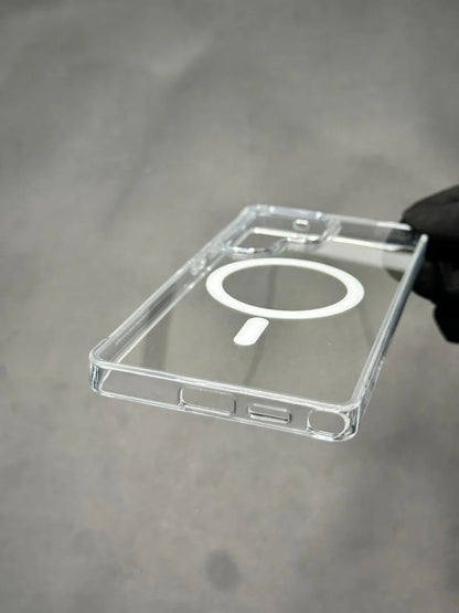 Magsafe Spigen Crystal Clear Case for Samsung Galaxy S25 Ultra | Galaxy S25 Ultra Covers | S25 Ultra Cases