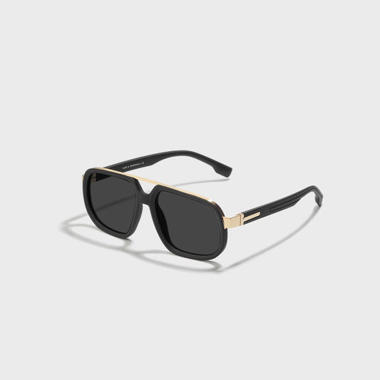 Mateamoda Sunglasses Glasses Men's Retro Thick-edge Metal Frame Trendy Sunglasses