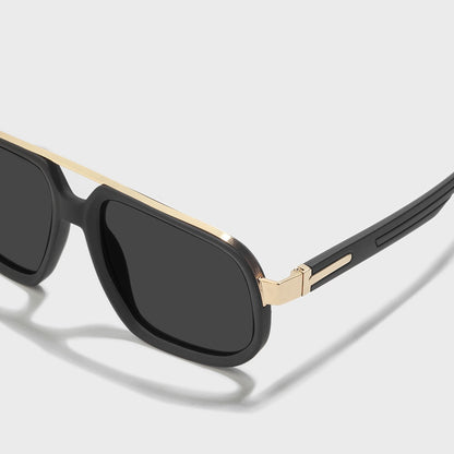 Mateamoda Sunglasses Glasses Men's Retro Thick-edge Metal Frame Trendy Sunglasses