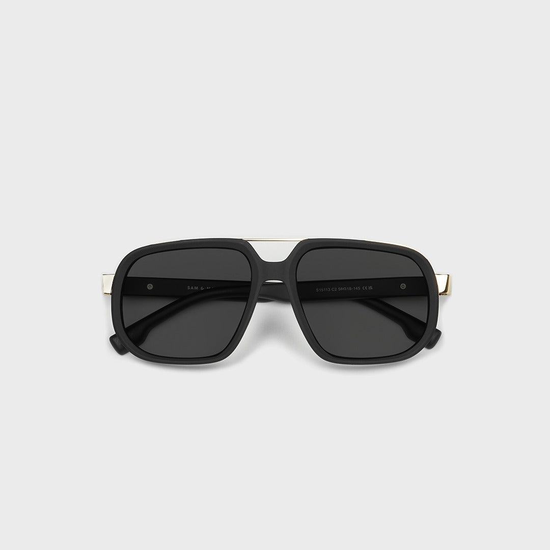 Mateamoda Sunglasses Glasses Men's Retro Thick-edge Metal Frame Trendy Sunglasses