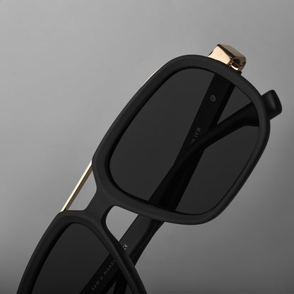 Mateamoda Sunglasses Glasses Men's Retro Thick-edge Metal Frame Trendy Sunglasses