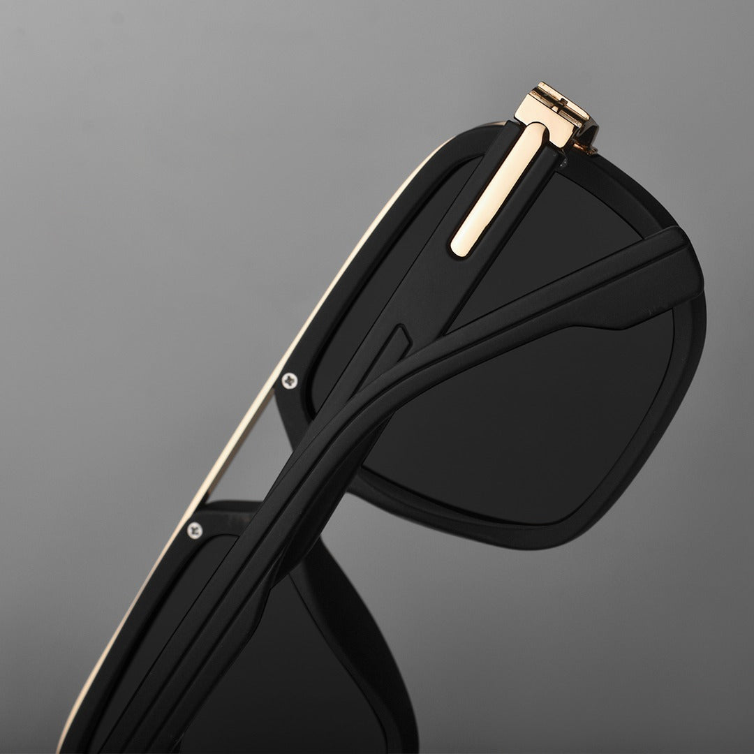Mateamoda Sunglasses Glasses Men's Retro Thick-edge Metal Frame Trendy Sunglasses