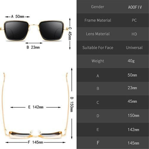 Vintage Punk Metal Sunglasses